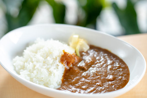 夜食カレー無料サービス