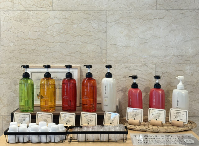 “髪質にあわせて選べる” 新シャンプーバー IAUシリーズ全5種を導入✨