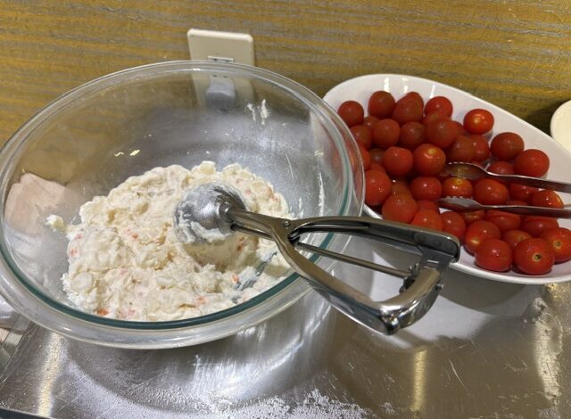 朝食ビュッフェの人気メニュー「ポテトサラダ」